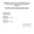 Biblioteca escolar, lectura y literatura infantil y juvenil: Selección de títulos actuales en español y portugués  (2005-2015)