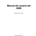 Manual del usuario del ISBN