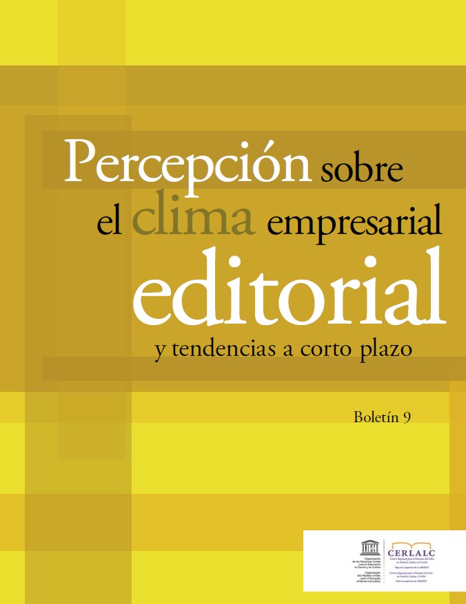 Percepción sobre el clima empresarial editorial y tendencias a corto plazo (octubre 2010)