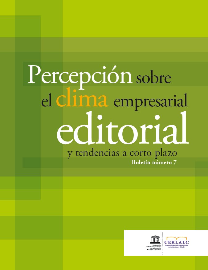 Percepción sobre el clima empresarial editorial y tendencias a corto plazo (septiembre 2009)