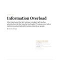 Information Overload
