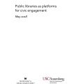 Public Libraries as Platforms for Civic Engagement