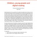 Children, young people and digital reading