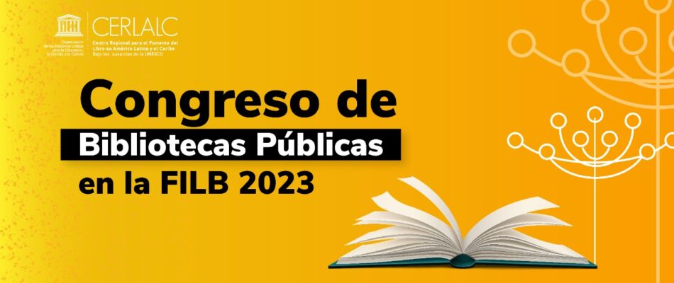 Congreso de Bibliotecas Públicas en la FILB 2023