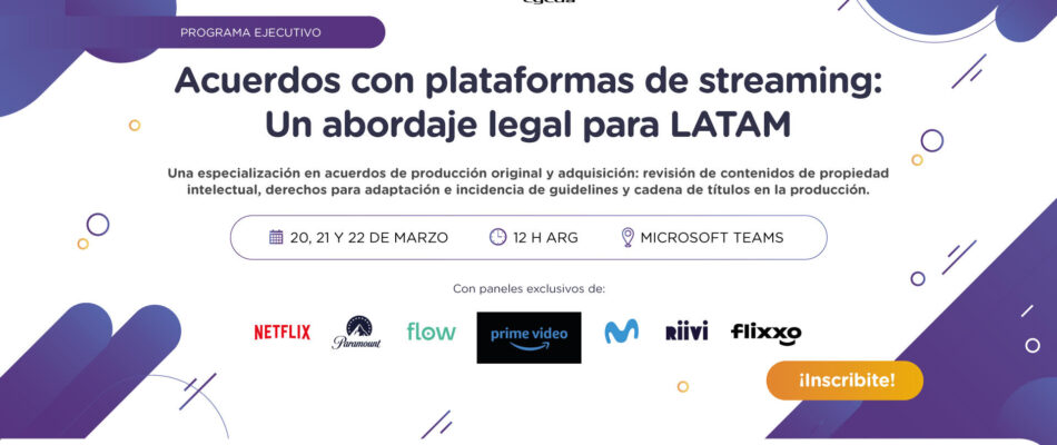Acuerdos con plataformas de streaming: Un abordaje legal para LATAM