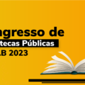 Congresso de Bibliotecas Públicas na FILB 2023
