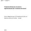 Propuesta de hoja de ruta para la implementación del Tratado de Marrakech