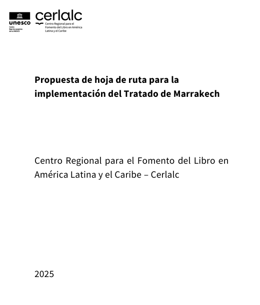 Propuesta de hoja de ruta para la implementación del Tratado de Marrakech